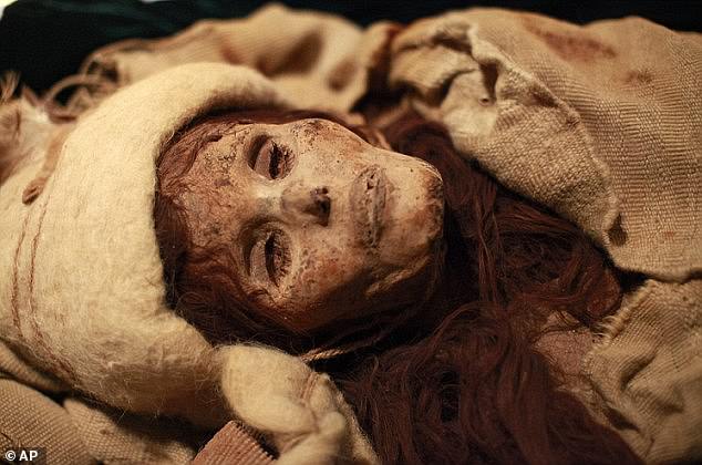 The 'Beauty of Xiaohe,' a 3,800-year-old mummy discovered in the Tarim Basin in far western China