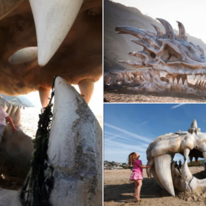 The Discovery Of The Legendary Ancient Dragon Skull Washed Up On The Beach Left Archaeologists Dumbfounded