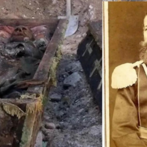 In Turkey’s northeastern city of Ardahan, the grave of a 19th-century Russian soldier was discovered.