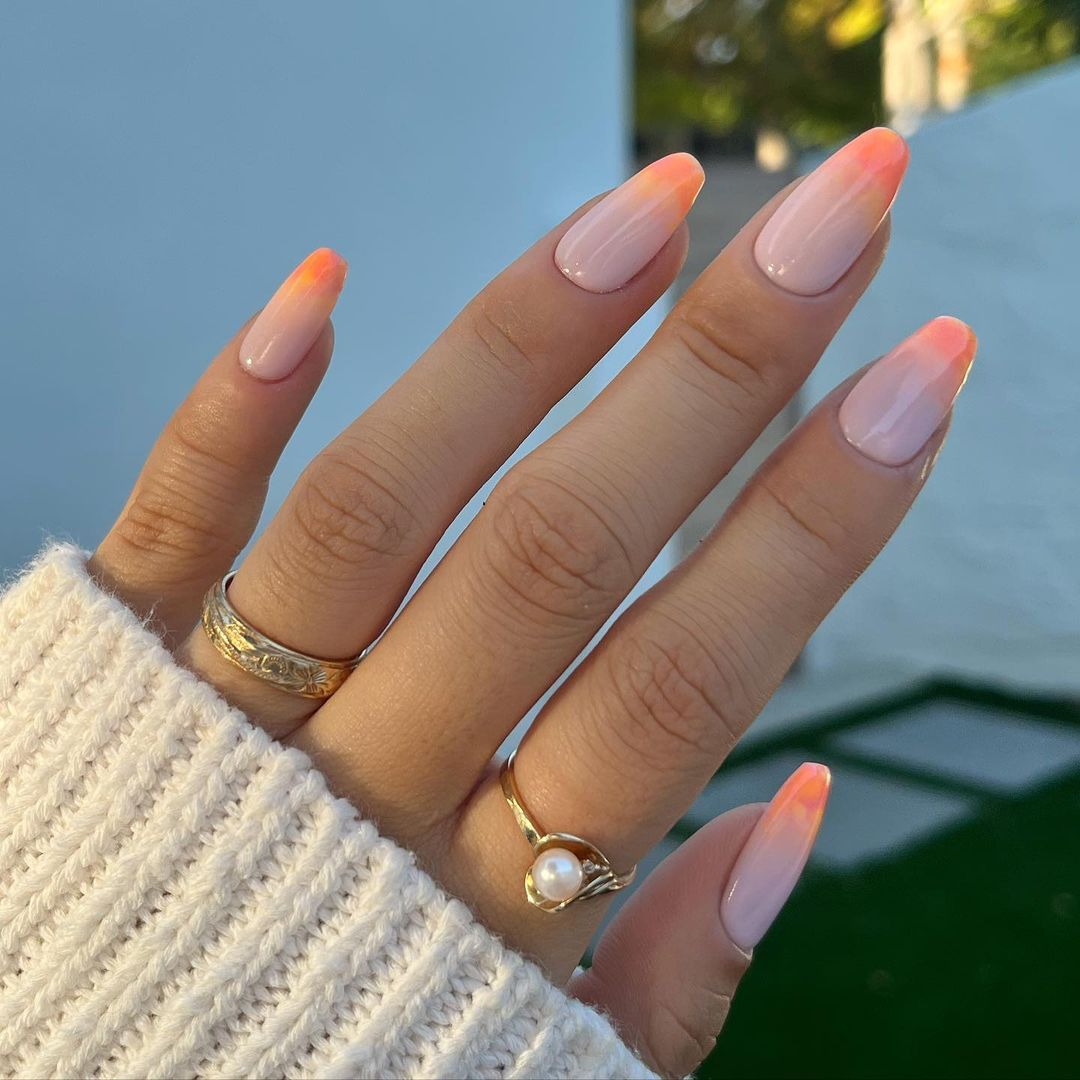 Blush golden hour @cleangirlnails