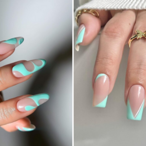 50+ Best Aqua Nail Designs You Need To Try!