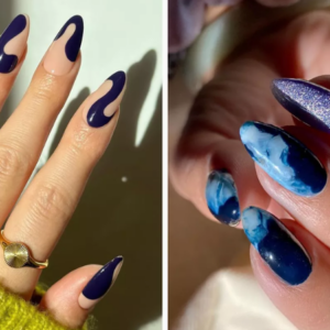 30 Navy Nail Looks That Range From Simple to Show-Stopping