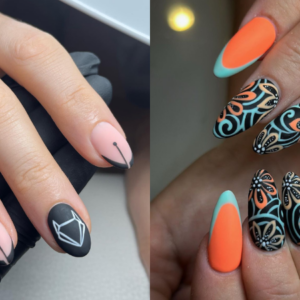 16 Trending Matte Black Nails to Try