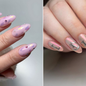 45 chrome nail styles you need to try this Valentine’s Day