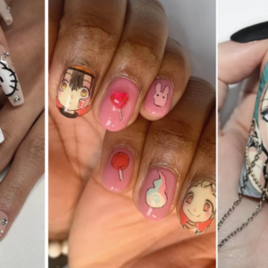 35 Anime Nail Art Ideas That Look Like They Were Pulled Off Your TV Screen