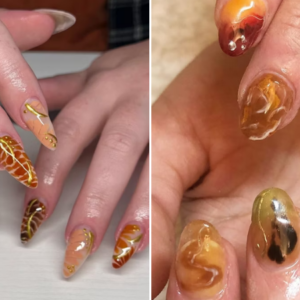 15 Caramel Latte Nail Art Designs That Are Deliciously Chic