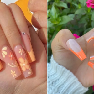 35 Orange Nails To Brighten Up Your Manicure