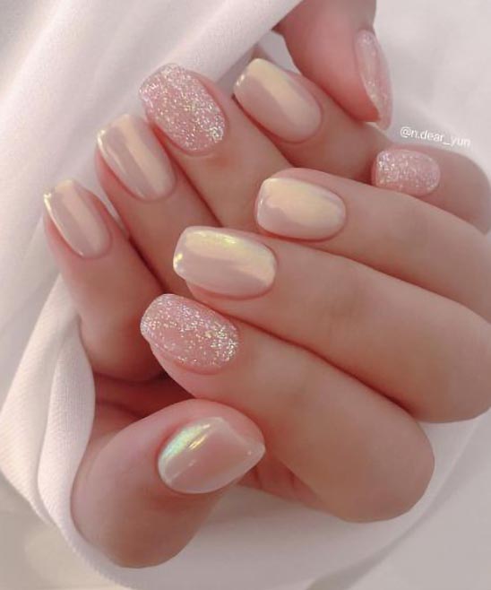 Acrylic Cute Short Nails