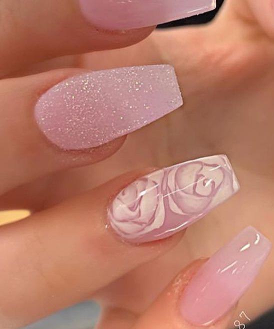 Acrylic Short Cute Nails