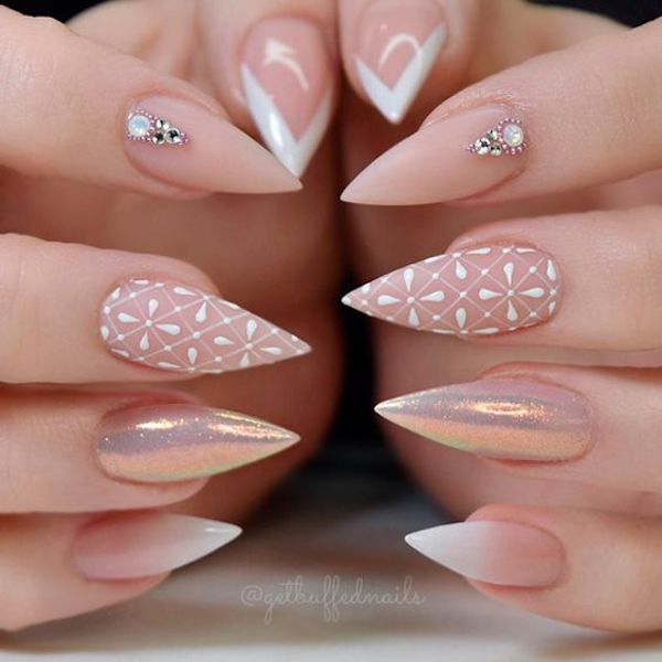 Almond Nail Design