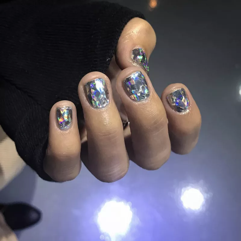 Korean Nail Trends Diamond Nails