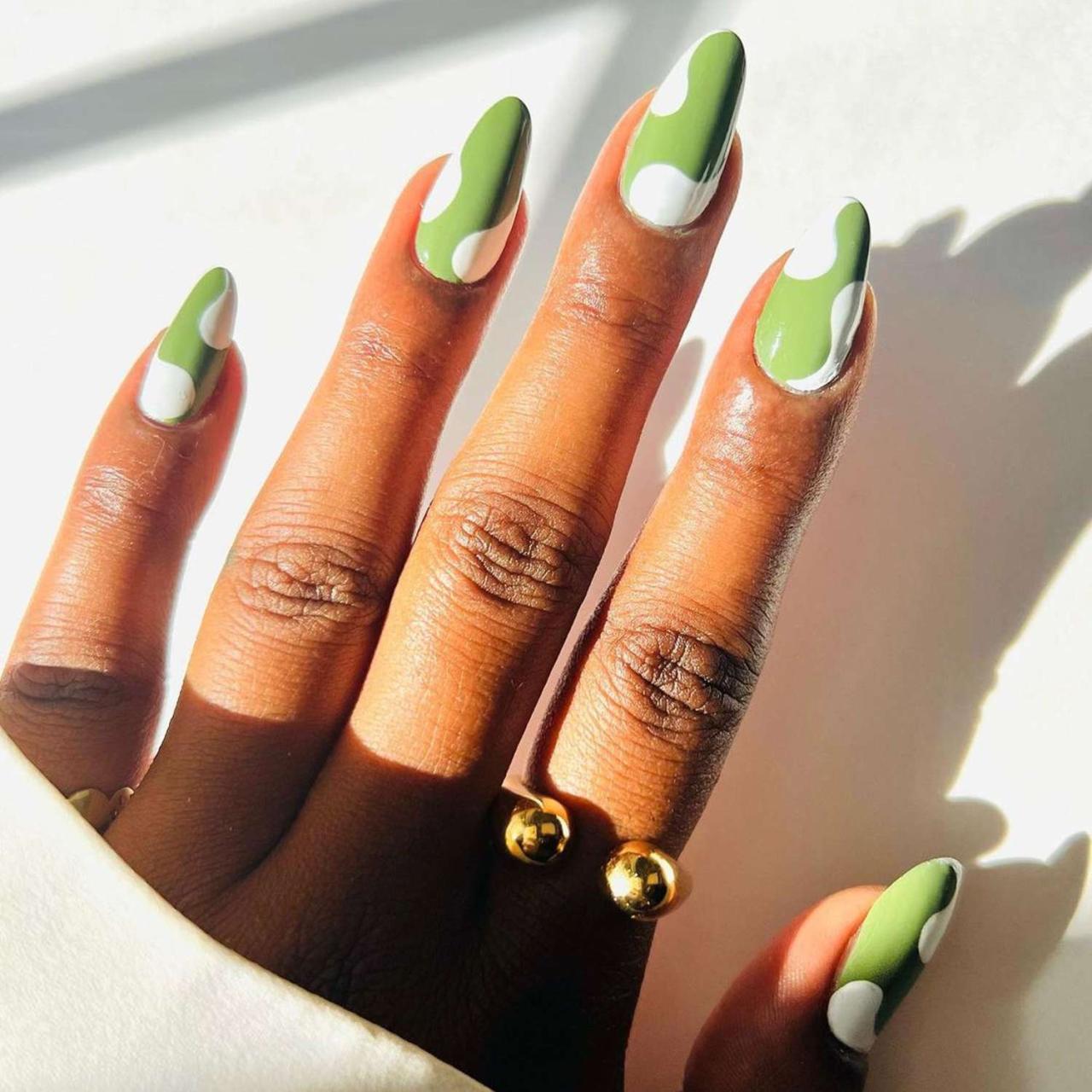 Matcha Latte Nails Are the Creamy New Mani Trend Taking Over