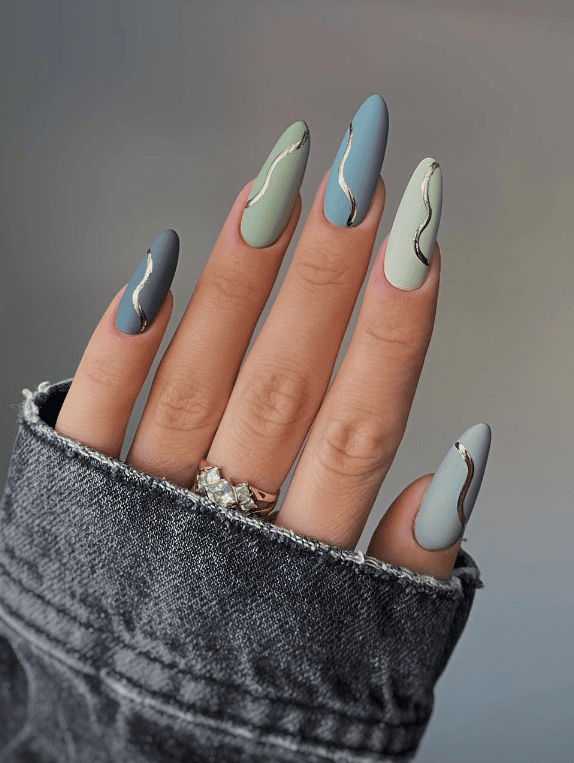 Lines Nails Design