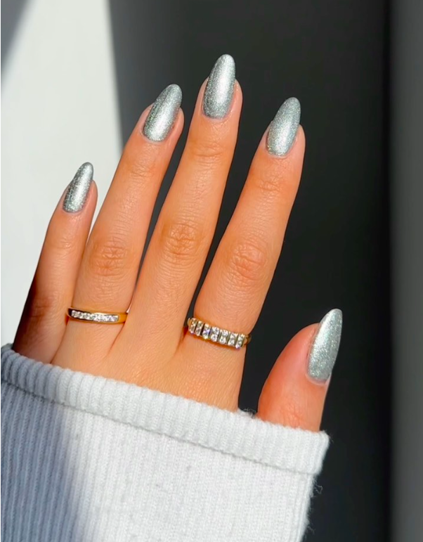 silver nails, silver nails ideas, silver nails acrylic, silver nails designs, silver nails almond, silver nails glitter, silver nails prom, silver nails for prom, silver nails chrome, silver nail designs, silver nail art, silver nail polish, silver nail designs acrylic