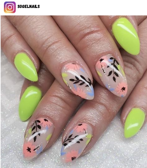 bright summer nail designs