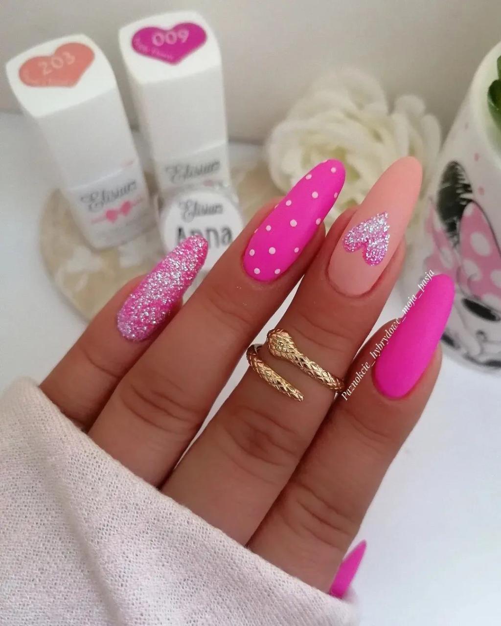 bright summer nails