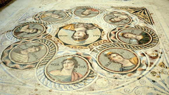 The nine Muses. Image credit: Ankara University.