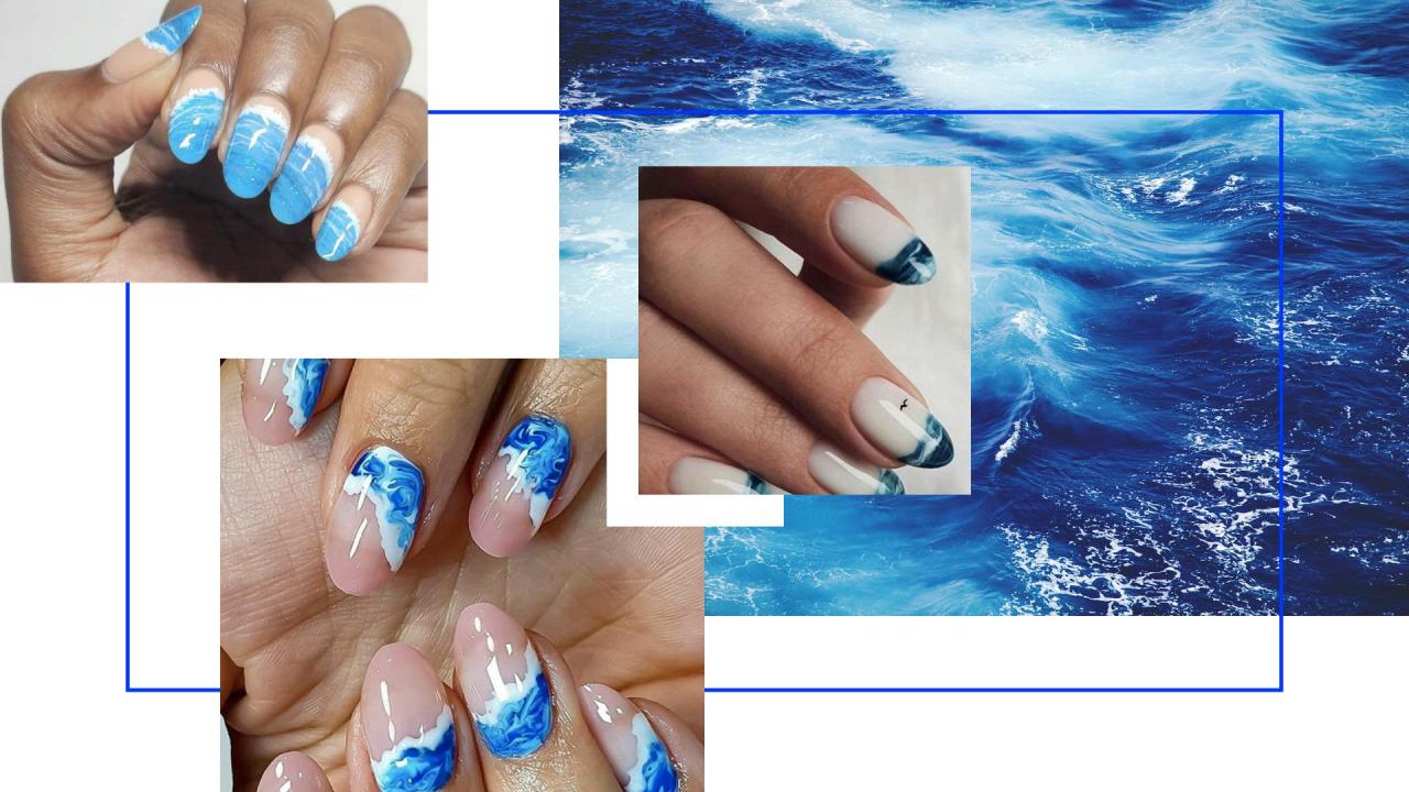 Ocean Nails Nail Art