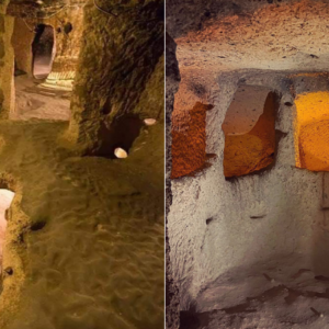 Huge underground city of ancient times