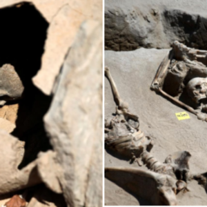 In An Ancient Greek Cemetery, Archaeologists Have Unearthed A Mᴀss Grave Containing Eighty Skeletons That Were Bound Together By Iron Chains.