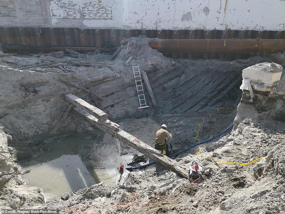 A 700-year-old ship that was part of the Hanseatic League has been found just five feet beneath the streets of Tallin. The 80ft-long vessel, thought to be a 13th-century Hanseatic cog, was found during construction work in the Estonian captial