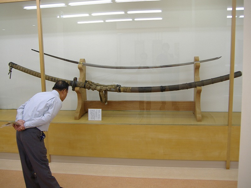 The Norimitsu Odachi (15th century) is a huge sword from Japan. It is so  large that according to legend it was said to have been wielded by a giant.  Measures in at