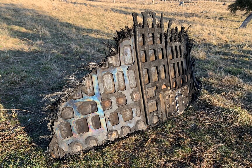 a piece of space junk