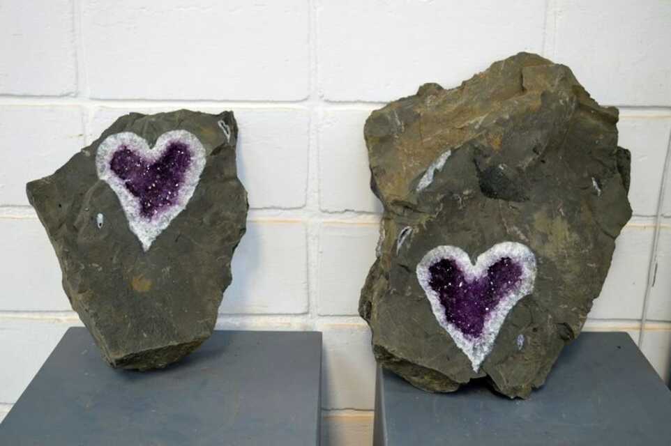 Heart-Shaped Amethyst Geode Discovered by Miners in Uruguay | Geology In