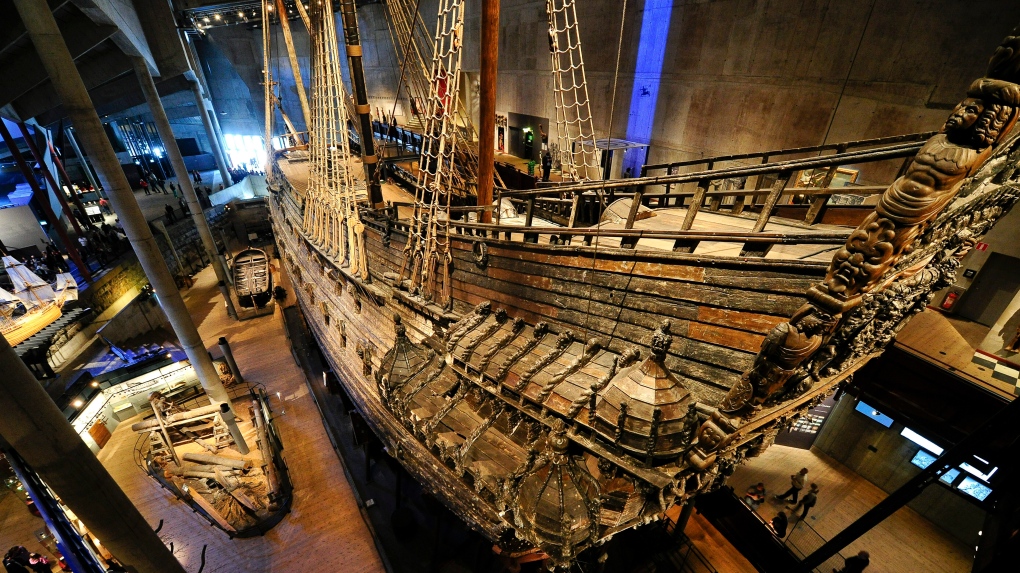 Woman was on 17th century Swedish warship Vasa: DNA | CTV News