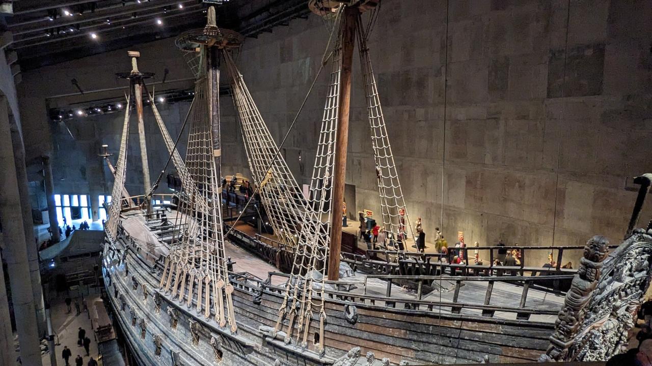 Vasa Museum In Stockholm