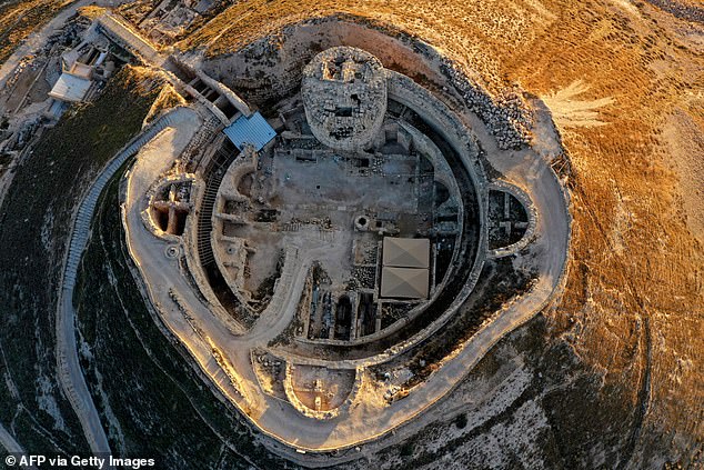 Archaeologists had sought the tomb of the tyrant in the town of Herodium, which was identified in 1838