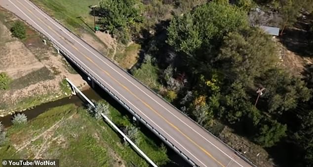 A bridge nearby to the Miller Ranch in Colorado has seen over a dozen deaths just a short walk from mysterious cattle mutilations - which a team of investigators claim may be linked to secret 'portals' underground