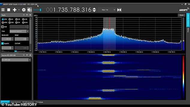 Scientists found strange radio wave pulses emanating from the bridge when they ran electromagnetic current through it