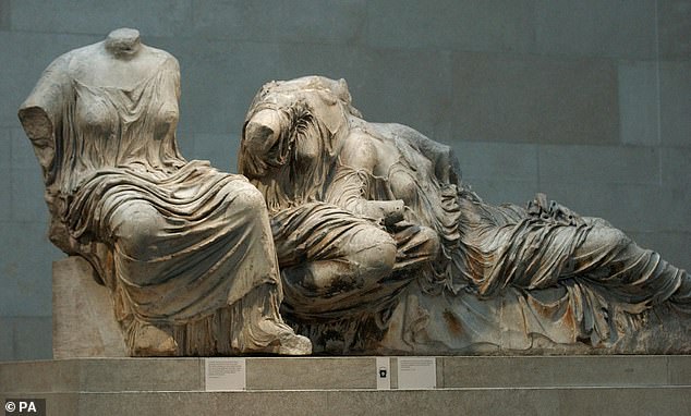 The fifth-century BC Parthenon sculptures were moved from Athens between 1801 to 1812 by the Earl of Elgin, when it was still part of the Ottoman Empire