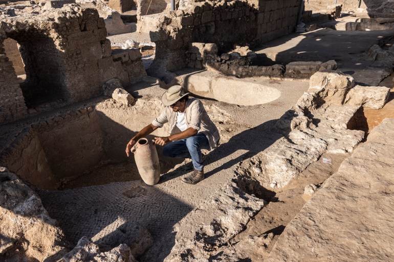 Israeli archaeologists discover ancient winemaking complex | History News |  Al Jazeera