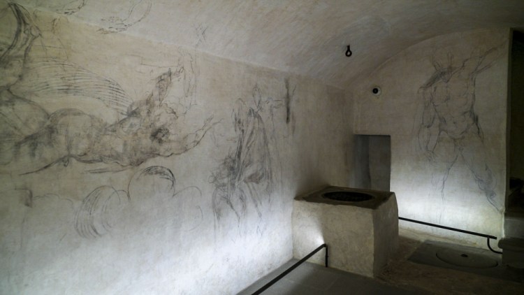 Visitors will be allowed in Florence chapel's secret room to ponder if  drawings are Michelangelo's