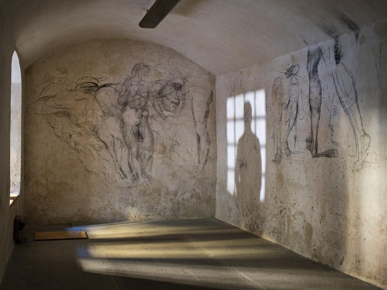 Does this 'secret room' contain Michelangelo's lost artwork? See for  yourself.