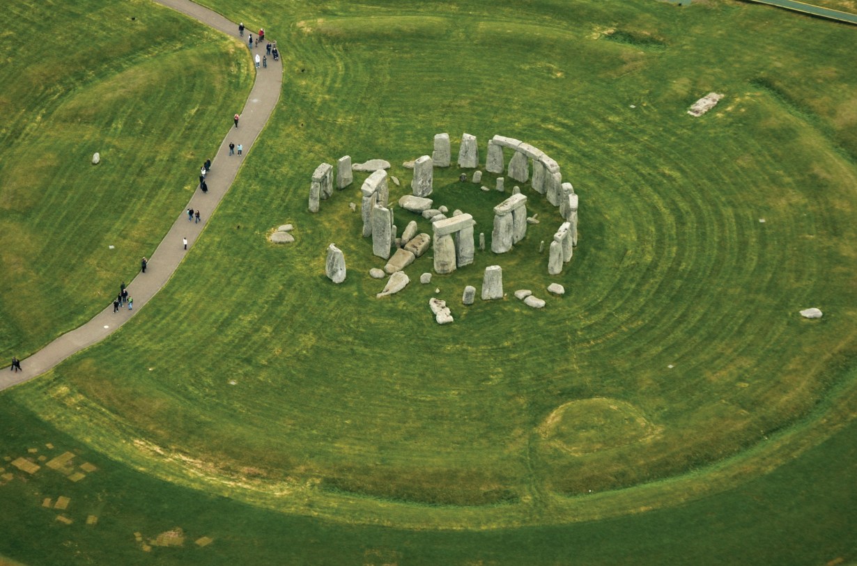 below Overlooking Stonehenge, one of the most immediately recognisable and intensively studied prehistoric monuments in the world.