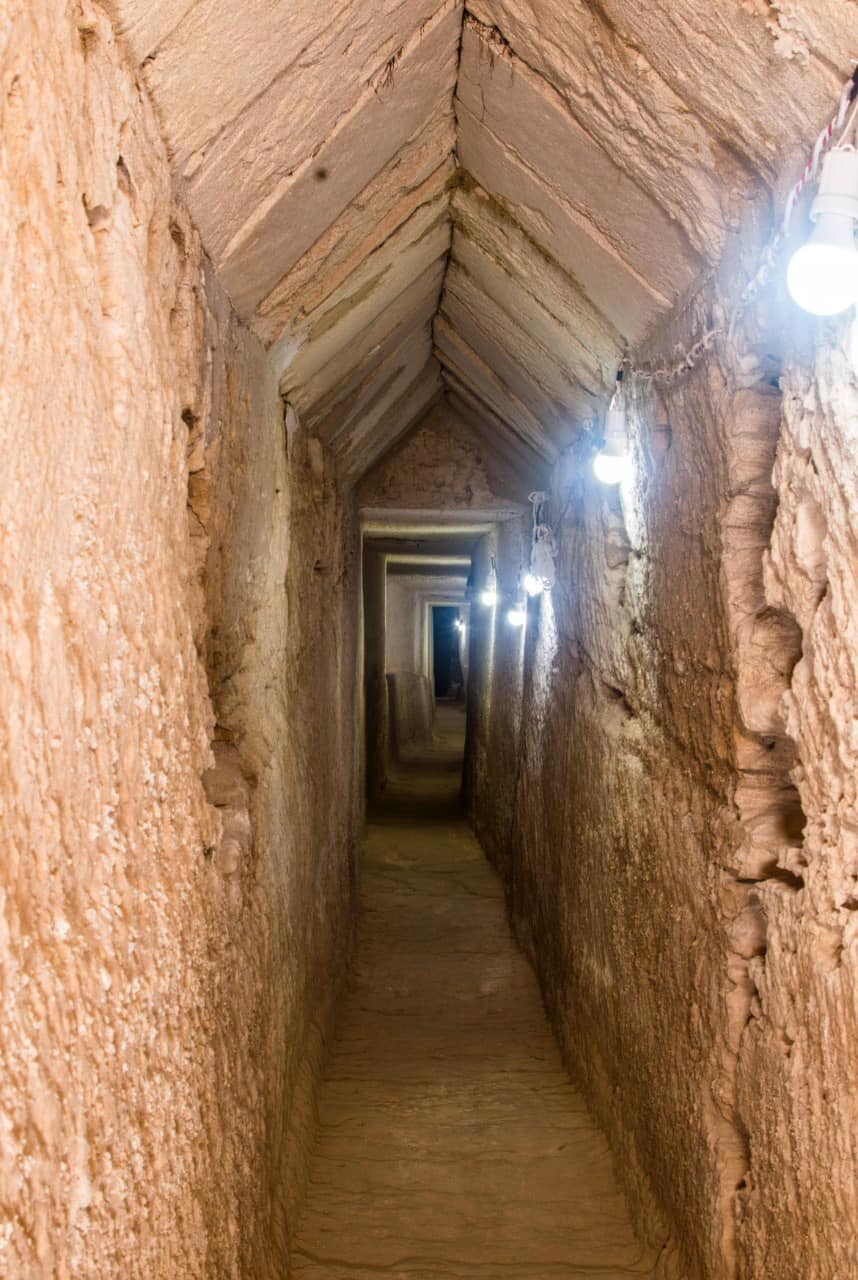 Archaeologists recently uncovered a 4,281 foot long tunnel under an Egyptian temple