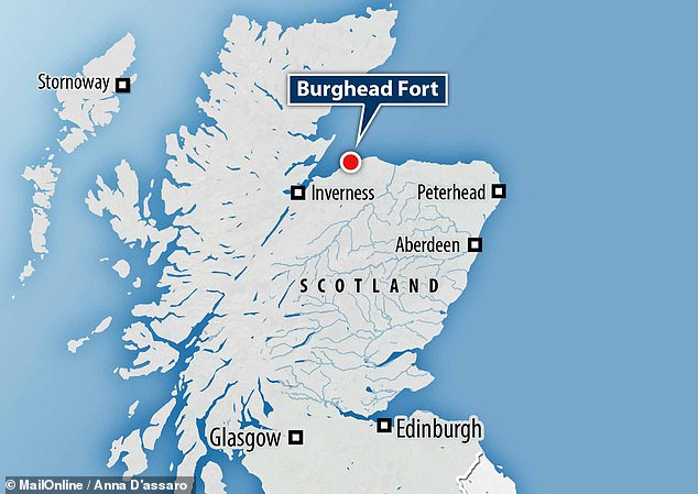 Burghead Fort is on the coast of Moray, and was once the largest Pictish settlement in Scotland