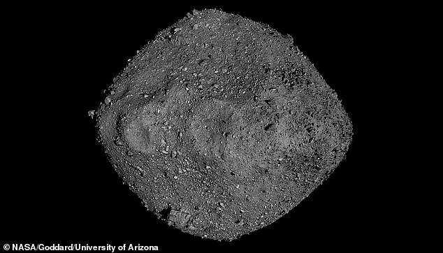 The asteroid Bennu (pictured) is considered to pose the biggest threat to Earth and could hit our planet within the next 200 years