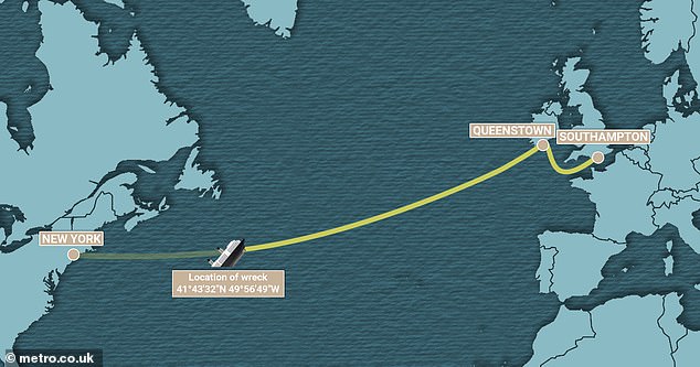 For the last 110 years, the wreck of the тιтanic has lain 350 nautical miles off the coast of Newfoundland, Canada