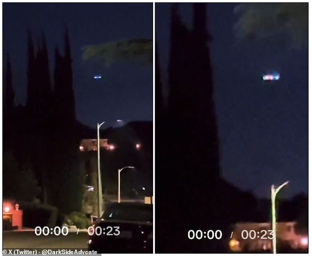 One 23-second video allegedly from Palmdale last weekend (screencaptures above) uses audio from unrelated video that is, at least, over a year old