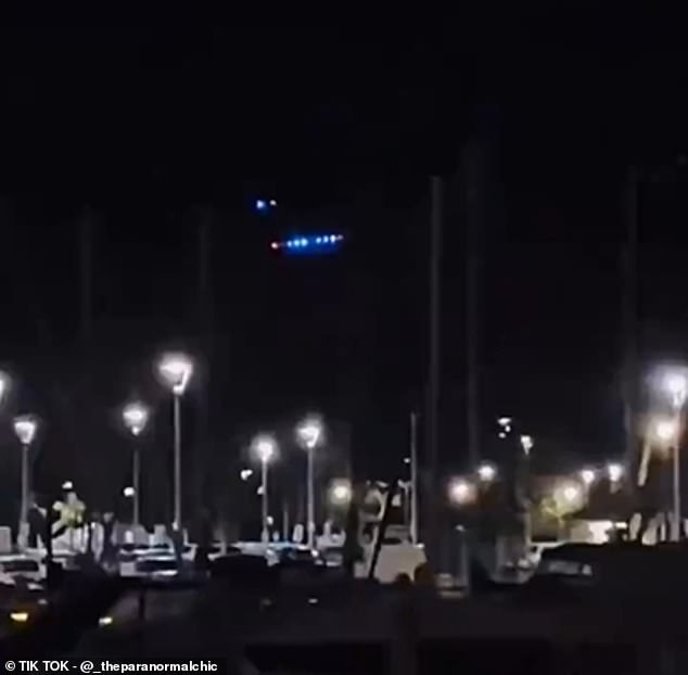 Above, a clip from one of two videos purporting to be from the August 16, 2024 UFO sightings reported in California's Palmdale-Lancaster area, in the high desert north of LA