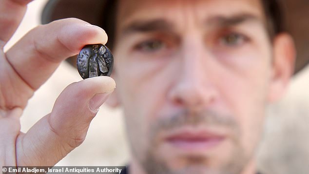 The dime-sized seal bears inscriptions that provide evidence multi-national culture thriving in ancient Jerusalem, as it is described in the bible.