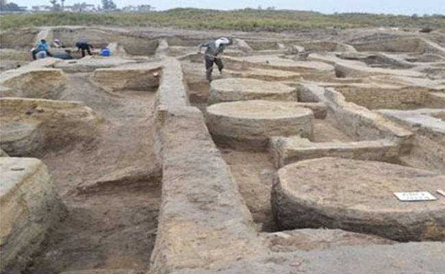 The mudbrick-made structures were used to store ancient military weapons and house soldiers