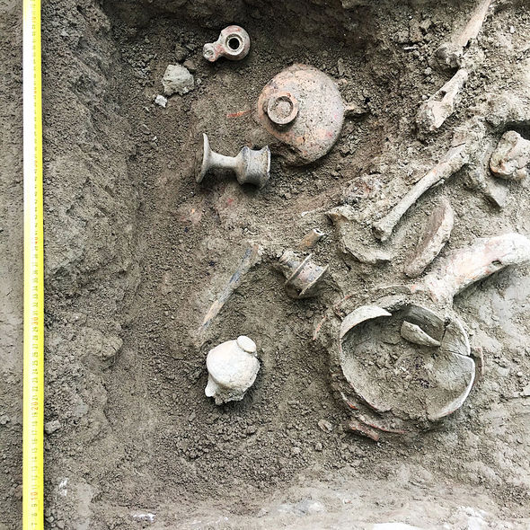 Archaeology news: They also discovered a variety of ceramic, bronze, lead and silver objects around the terracottas