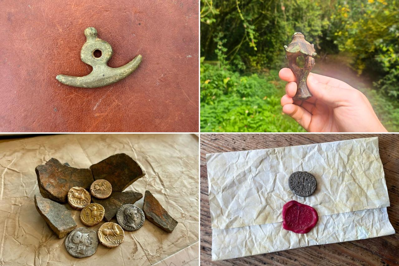 George Ridgway detecting finds