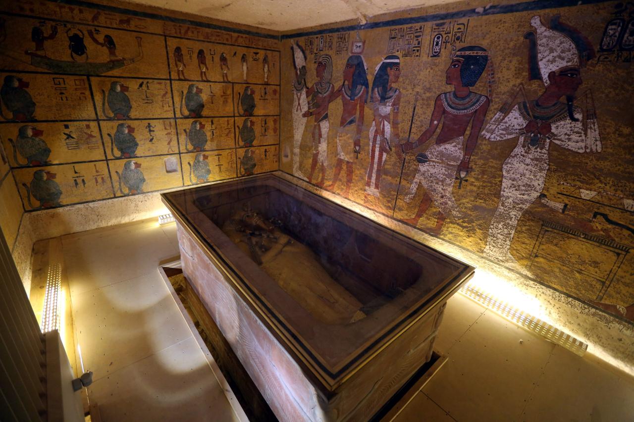 The tomb was found in 1921 by Howard Carter