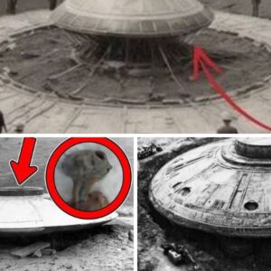 The mystery of an ancient UFO has been uncovered deep within a vast cave system.